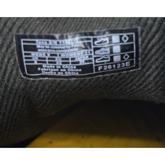 Teva ReEmber Terrain Mid Black Slip On Boots Mens 9 Womens 11 Outdoor Gorpcore - Picture 6 of 11